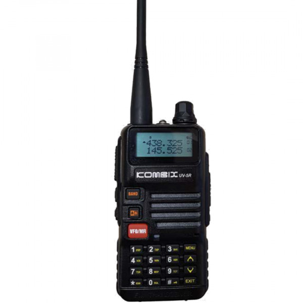 Deformar Oriental Cambio Kombix UV-5RE, walki doble banda UHF y VHF de reducido tamaño con 5 W.