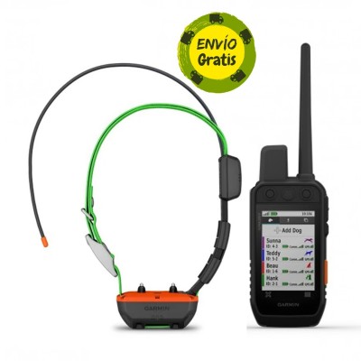 Garmin Alpha 200i con collar TT25, sistema de localización de perros.
