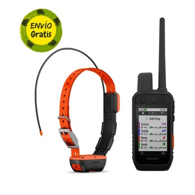 Garmin Alpha 200i con collar T20, sistema de localización de perros.