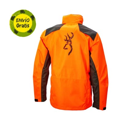 Chaqueta Browning Tracker Blaze, máxima visibilidad y protección.