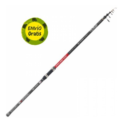 Caña Kali Kunnan Wakusei 500, surfcasting potente y telescópica 5m