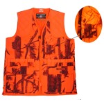 Chaleco de caza camo-fluor Percussion Chaleco de caza camo-fluor Percussion
