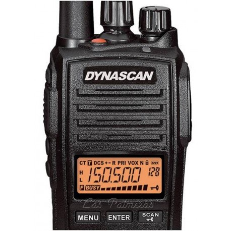 Dynascan V600, emisora portátil VHF profesional autorizada para caza